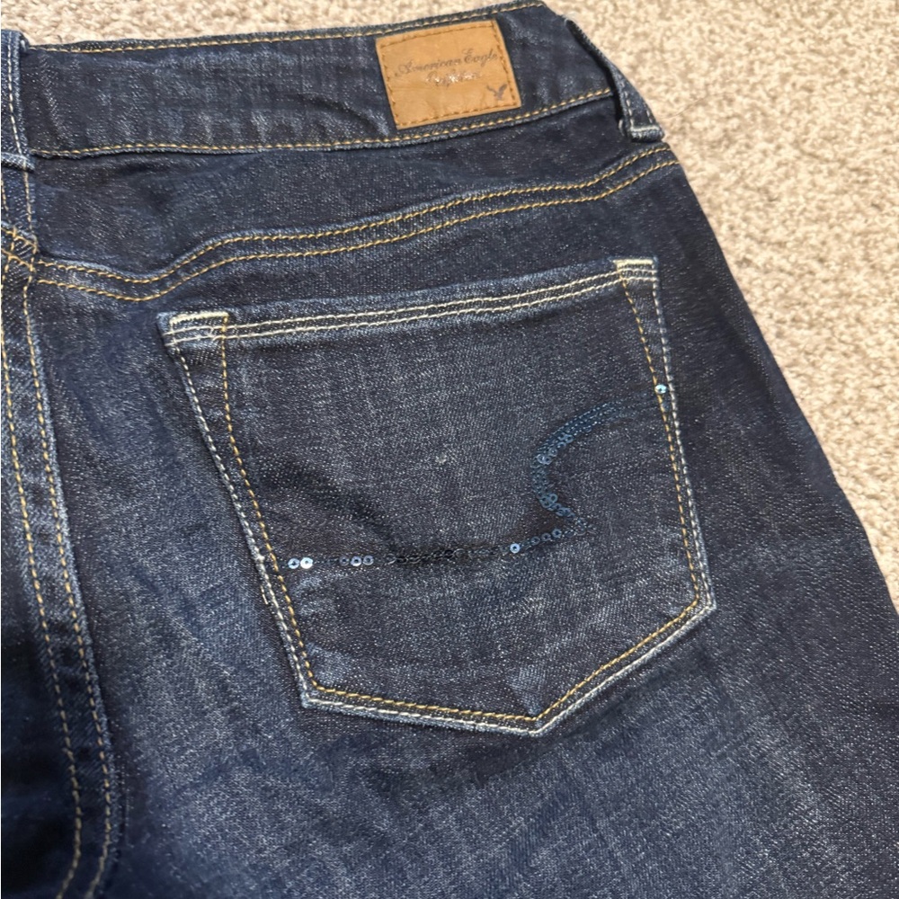 American Eagle Skinny Kick/Flare Jean - Picture 5 of 7